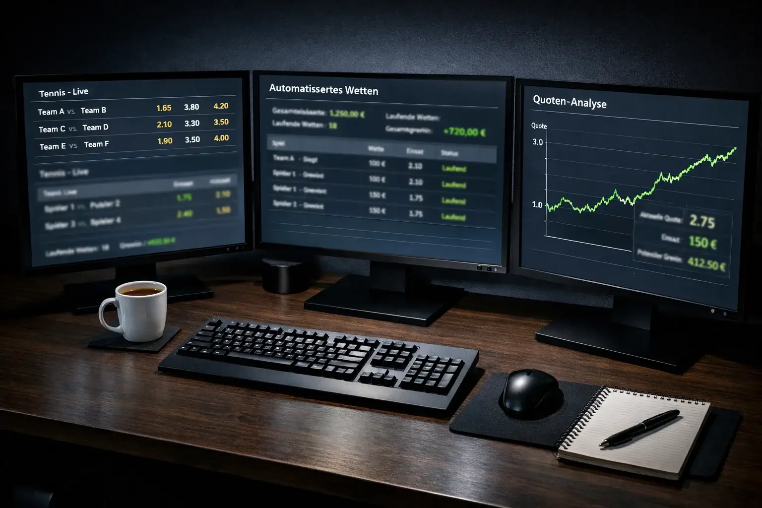 Automatisiertes Wetten mit Bitcoin und Bots