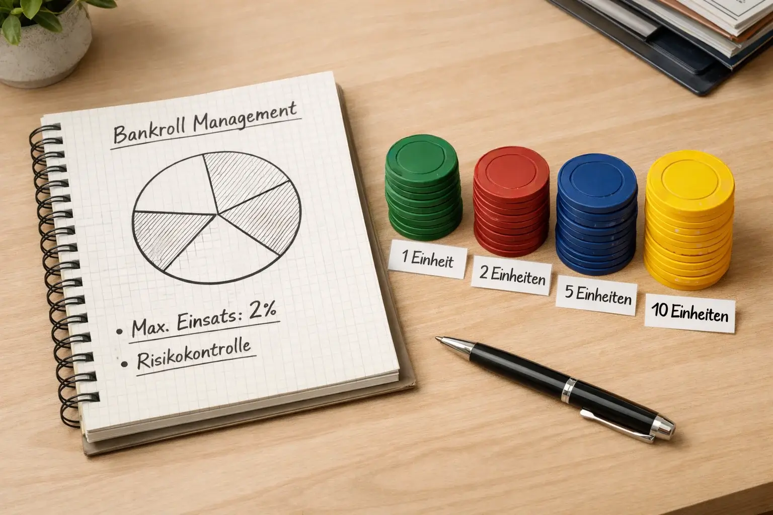 Bankroll-Management Konzept für Sportwetten